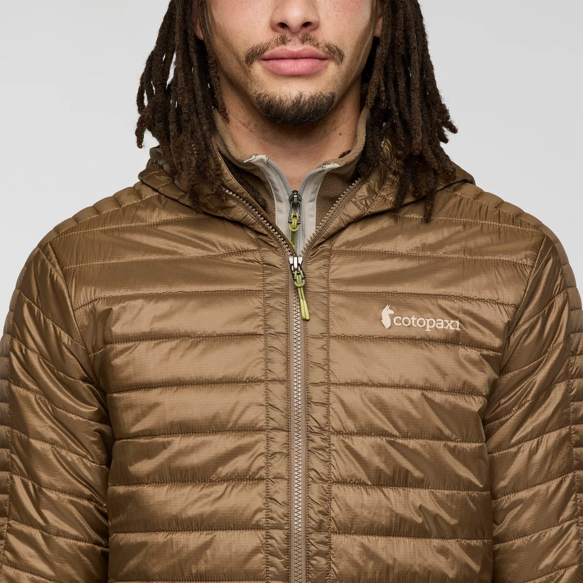 Capa Insulated Hooded Jacket for Men - Dune