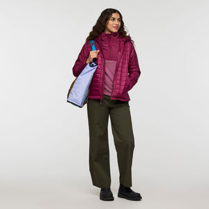 Capa Insulated Womens Hooded Jacket - F25