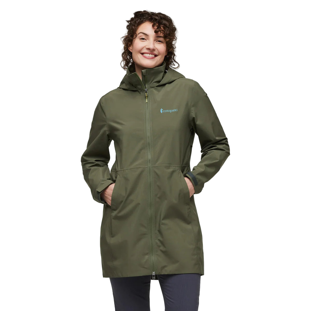 Cielo Rain Trench for Women  - Fatigue