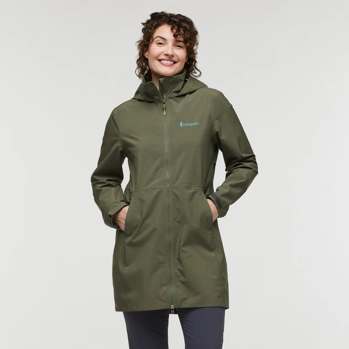 Cielo Rain Trench for Women  - Fatigue