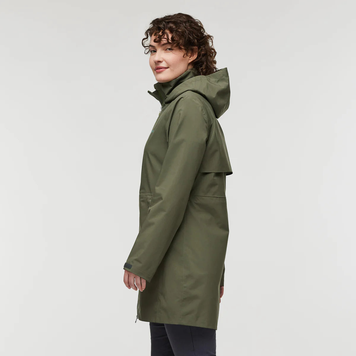Cielo Rain Trench for Women  - Fatigue