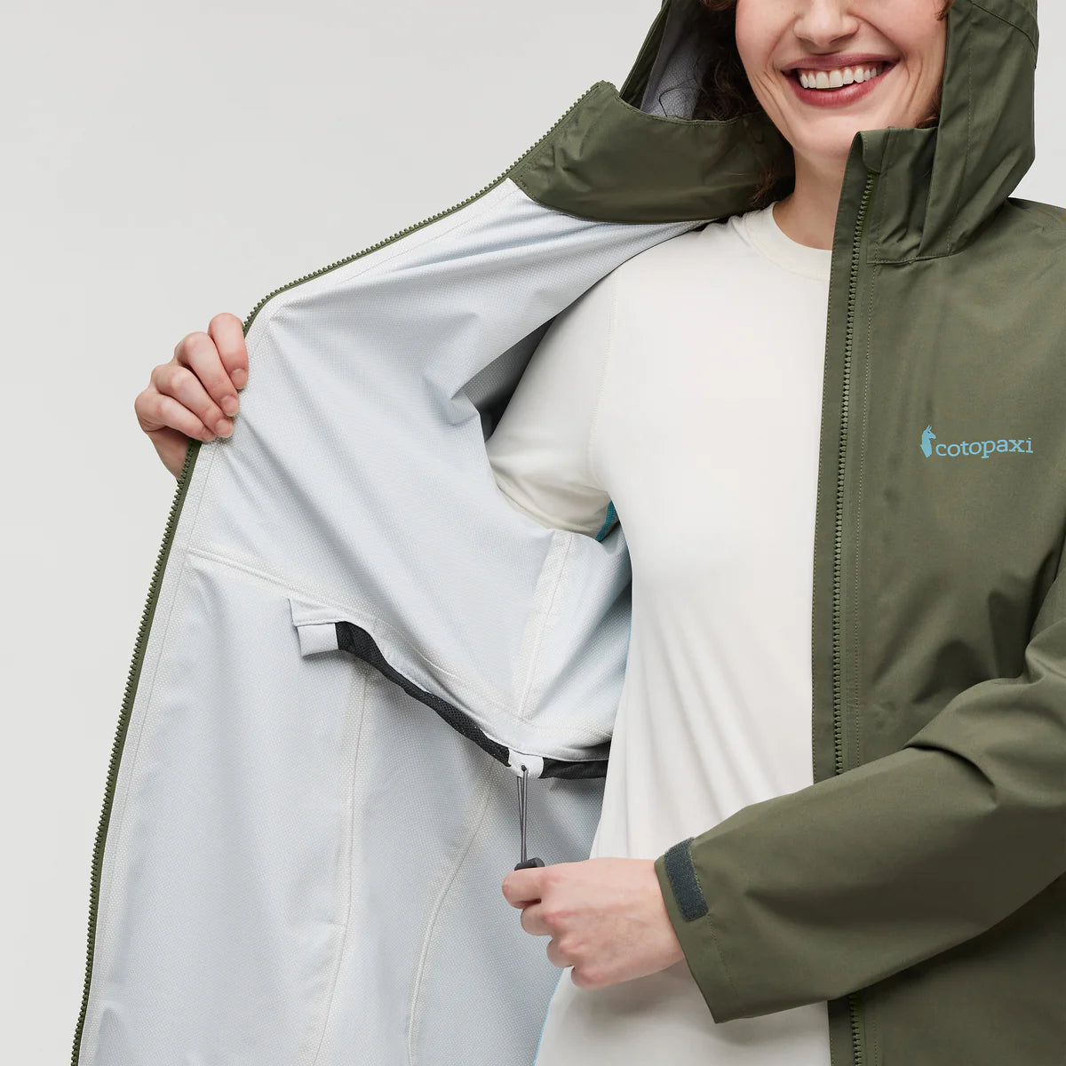 Cielo Rain Trench for Women  - Fatigue