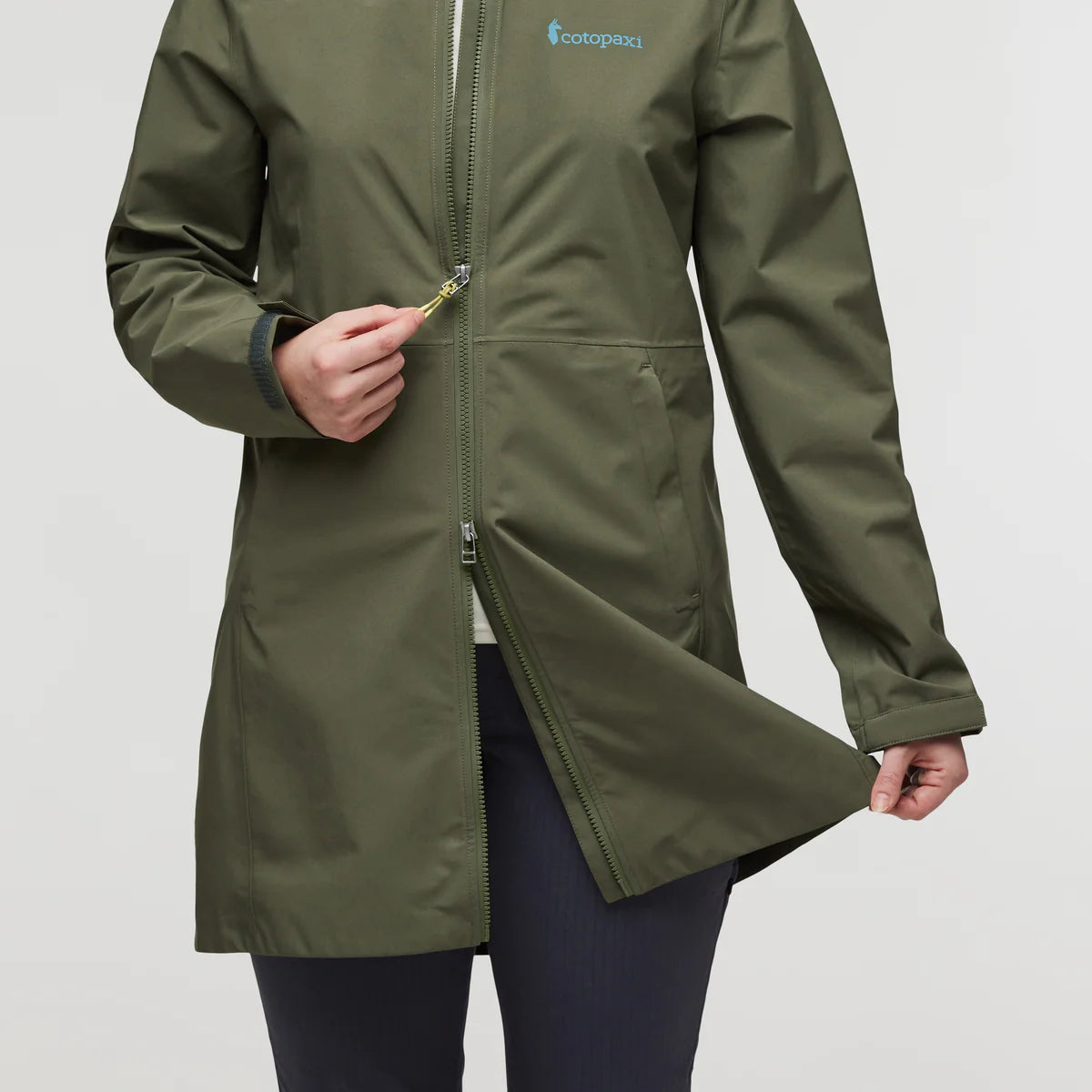 Cielo Rain Trench for Women  - Fatigue