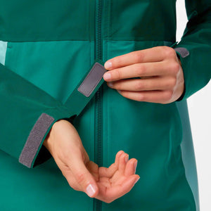 Cielo Rain Trench for Women  - Kale and Malachite