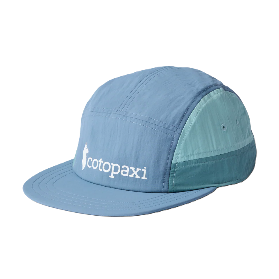 Cotopaxi Tech 5-Panel Hat - Steel Blue