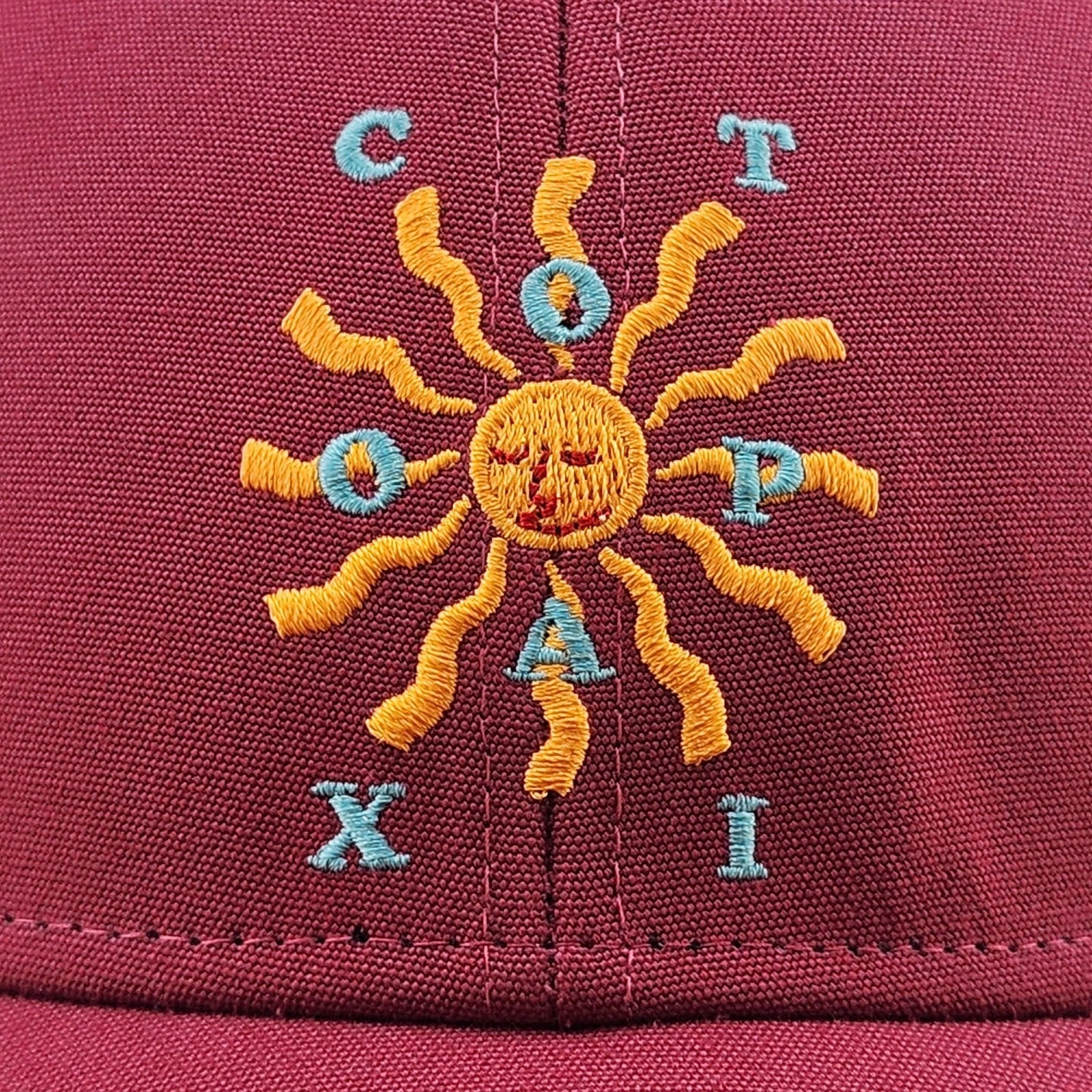 Happy Day Trucker Hat - Raspberry