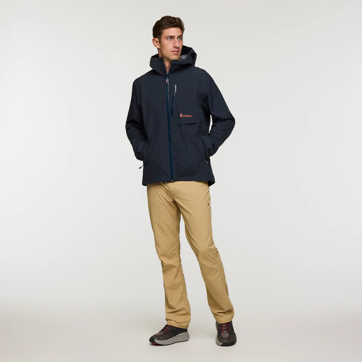 Impermeo 3L Hooded Shell Jacket for Men