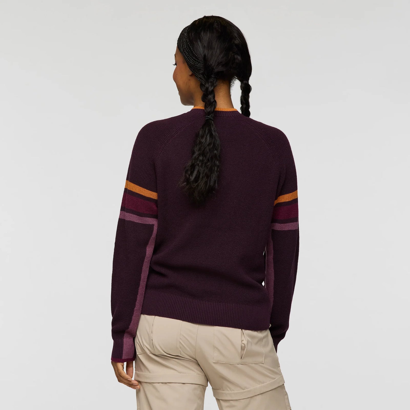 Libre Waffle Crew Sweater for Women