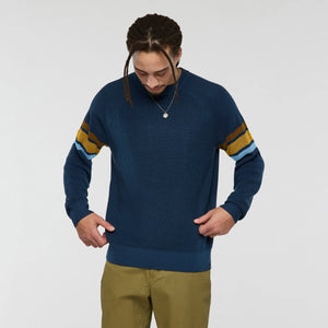 Libre Waffle Crew Sweater for Men