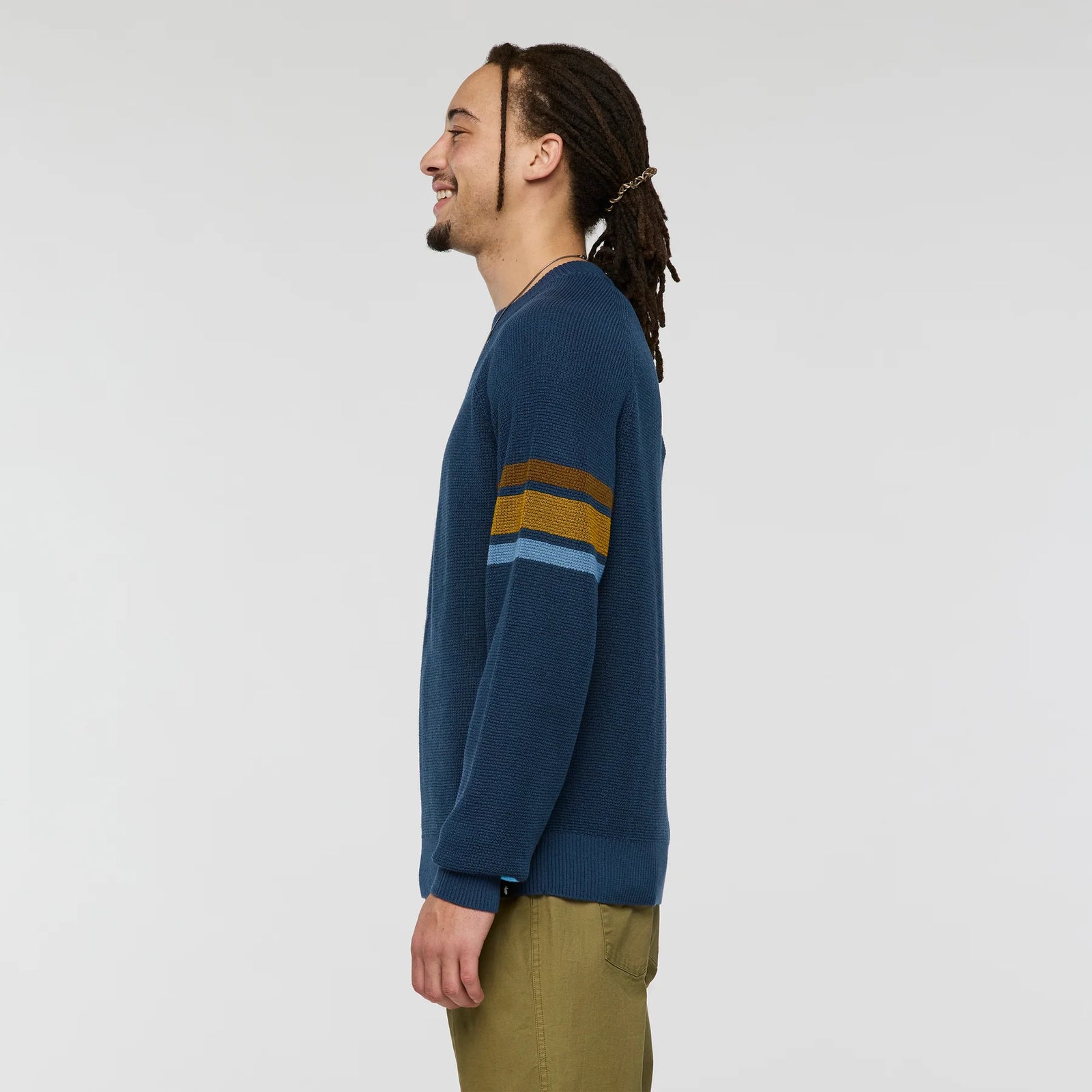 Libre Waffle Crew Sweater for Men