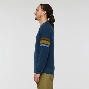 Libre Waffle Crew Sweater for Men