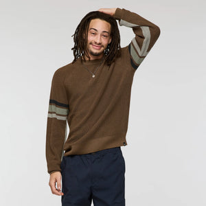 Libre Waffle Crew Sweater for Men