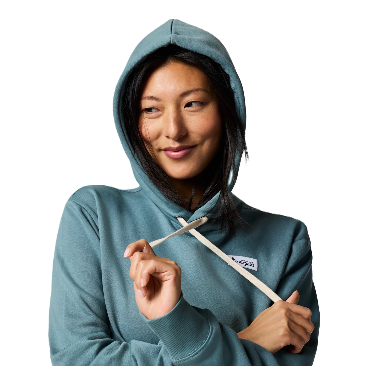 Llama Patch Pullover Hoodie for Women - Everglade