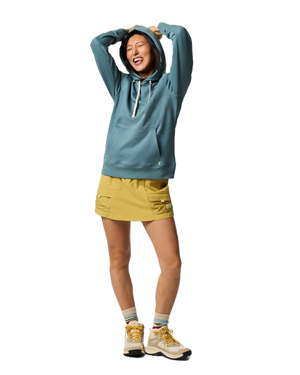 Llama Patch Pullover Hoodie for Women - Everglade