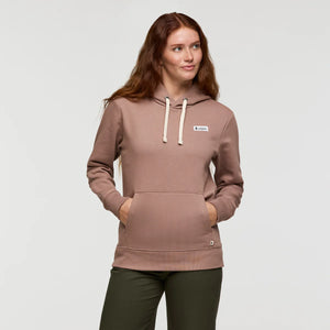 Llama Patch Pullover Hoodie for Women - Reishi