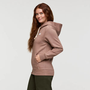 Llama Patch Pullover Hoodie for Women - Reishi