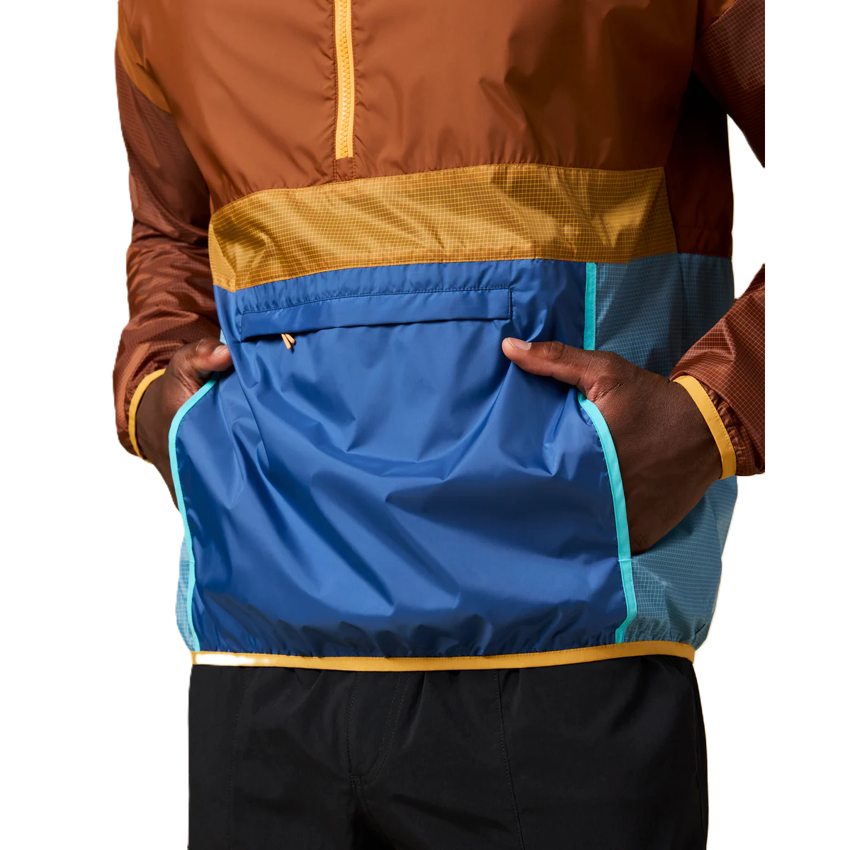 Teca Half-Zip Windbreaker for Men - F26 - Forests, Tides, and