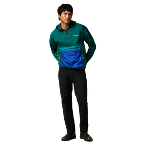 Teca Half-Zip Windbreaker for Men - F26