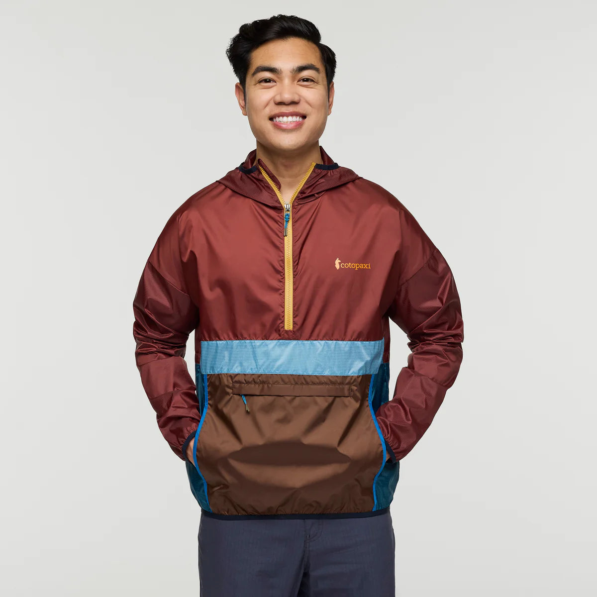 Teca Half-Zip Windbreaker for Men - S25