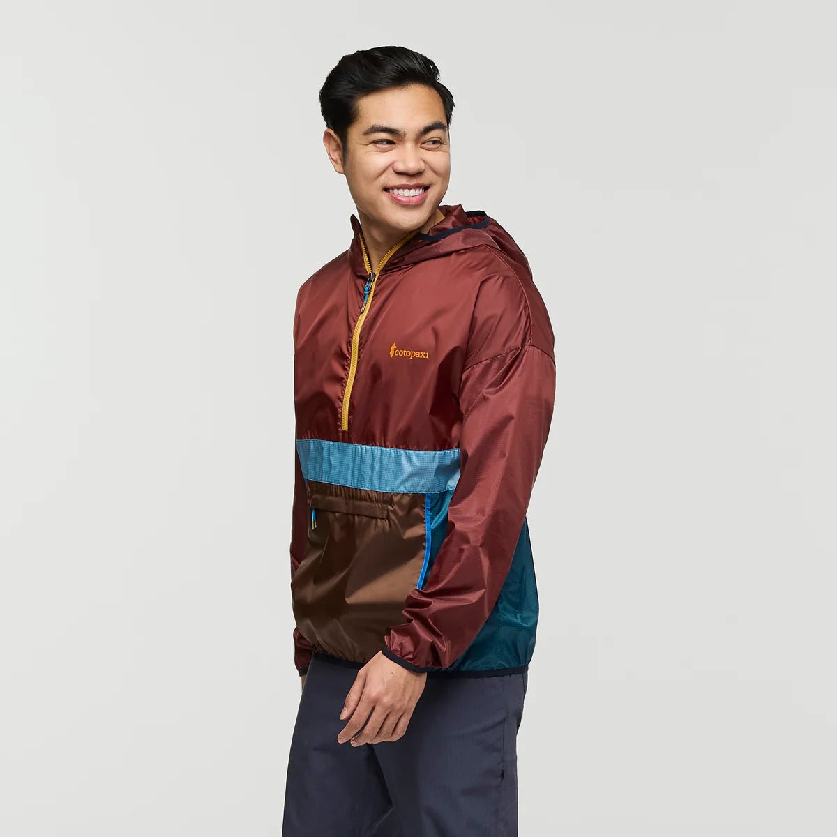 Teca Half-Zip Windbreaker for Men - S25