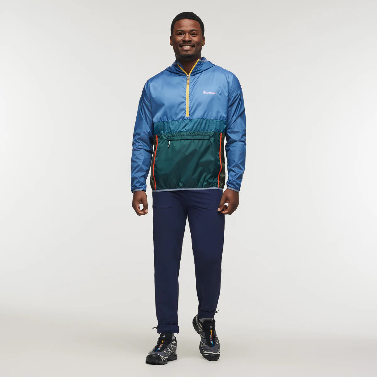 Teca Half-Zip Windbreaker for Men - S25