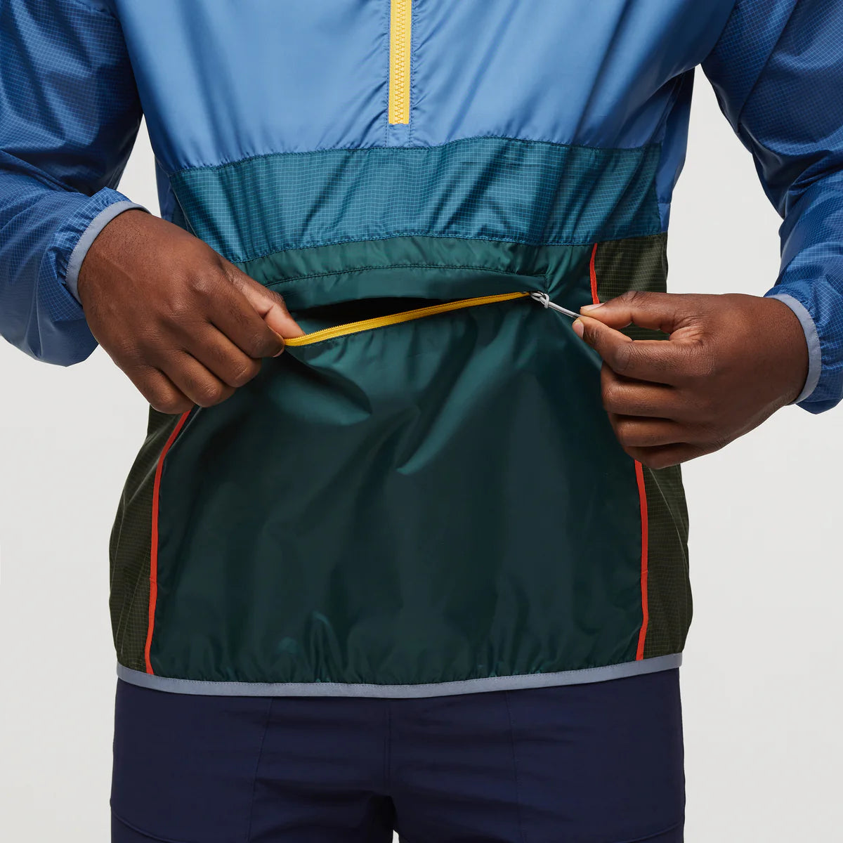 Teca Half-Zip Windbreaker for Men - S25