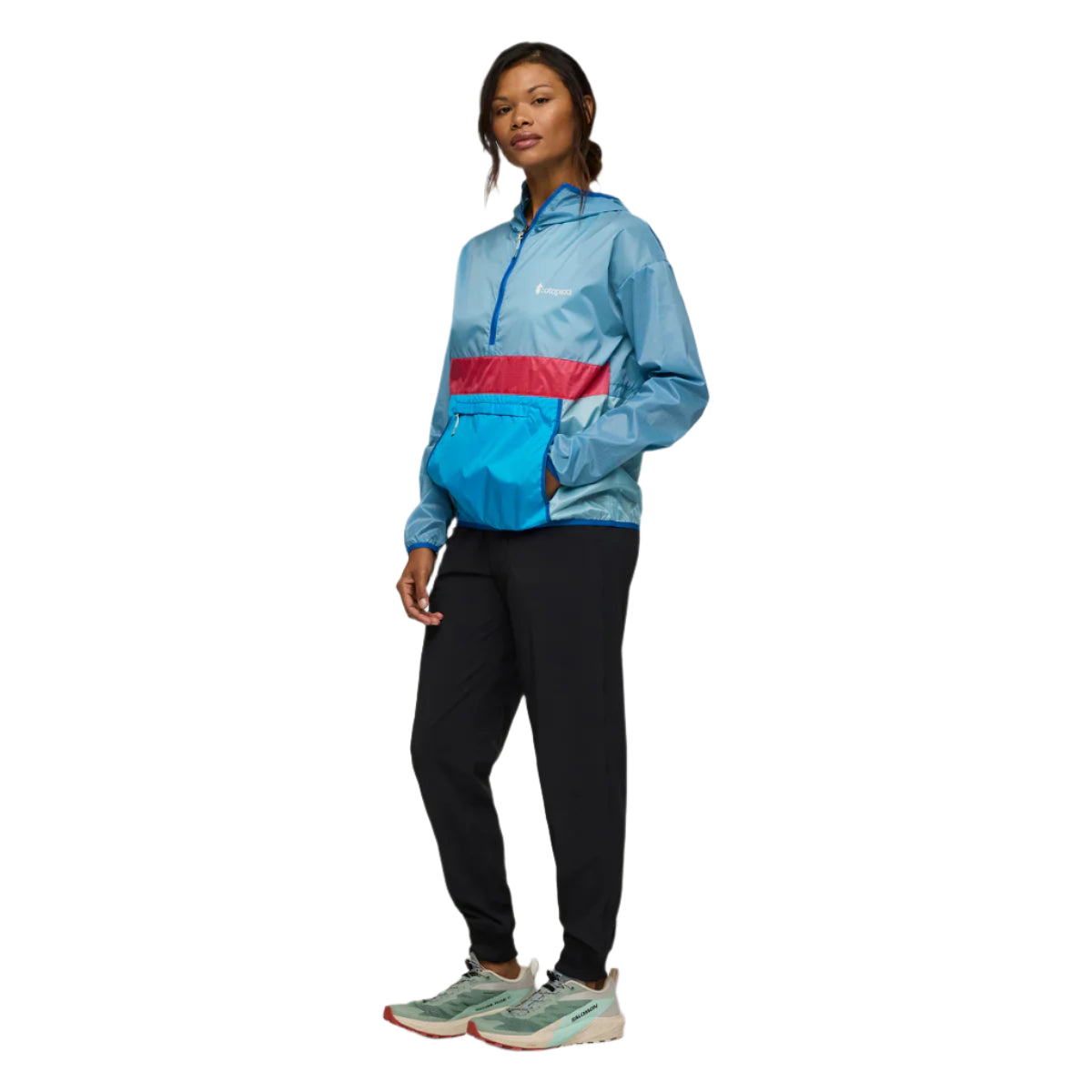 Teca Half-Zip Windbreaker for Women