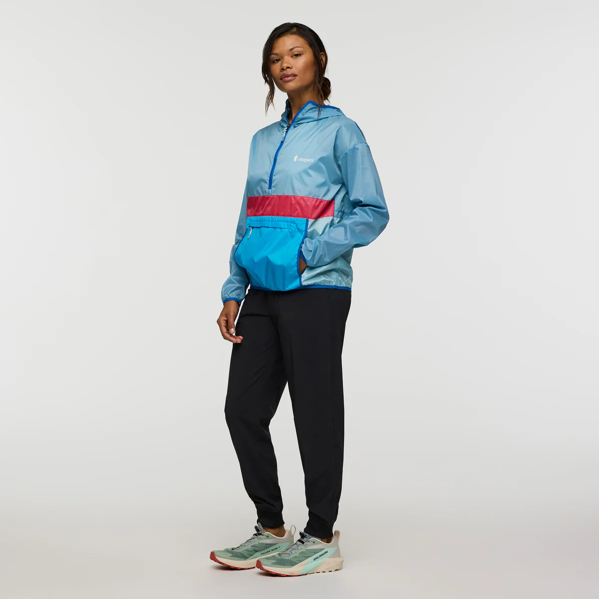 Teca Half-Zip Windbreaker for Women