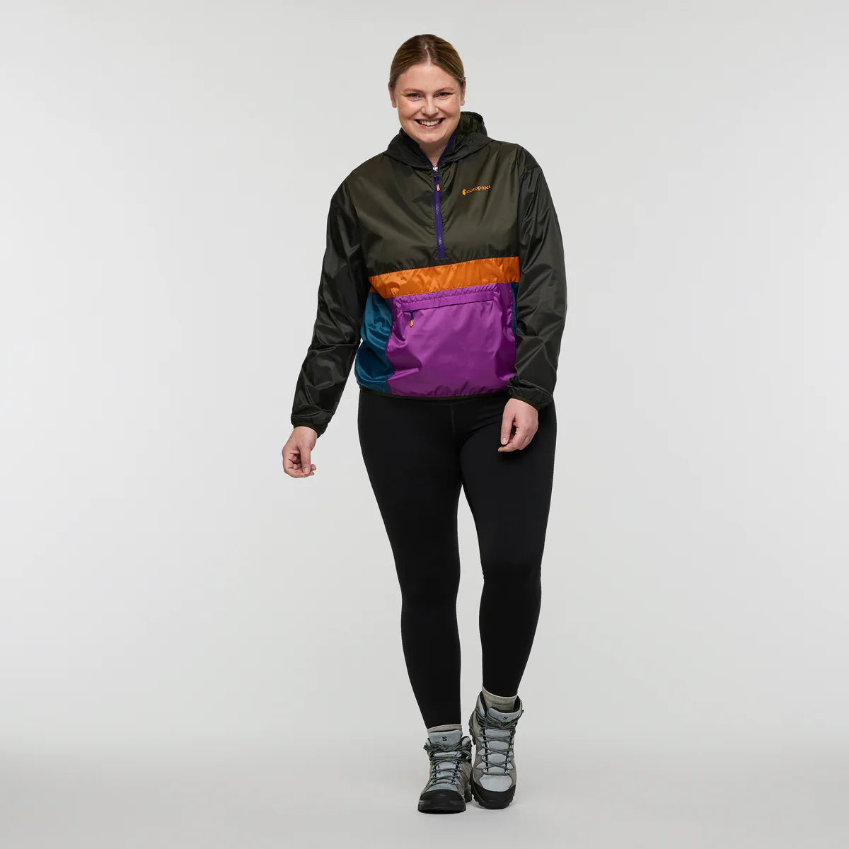Teca Half-Zip Windbreaker for Women