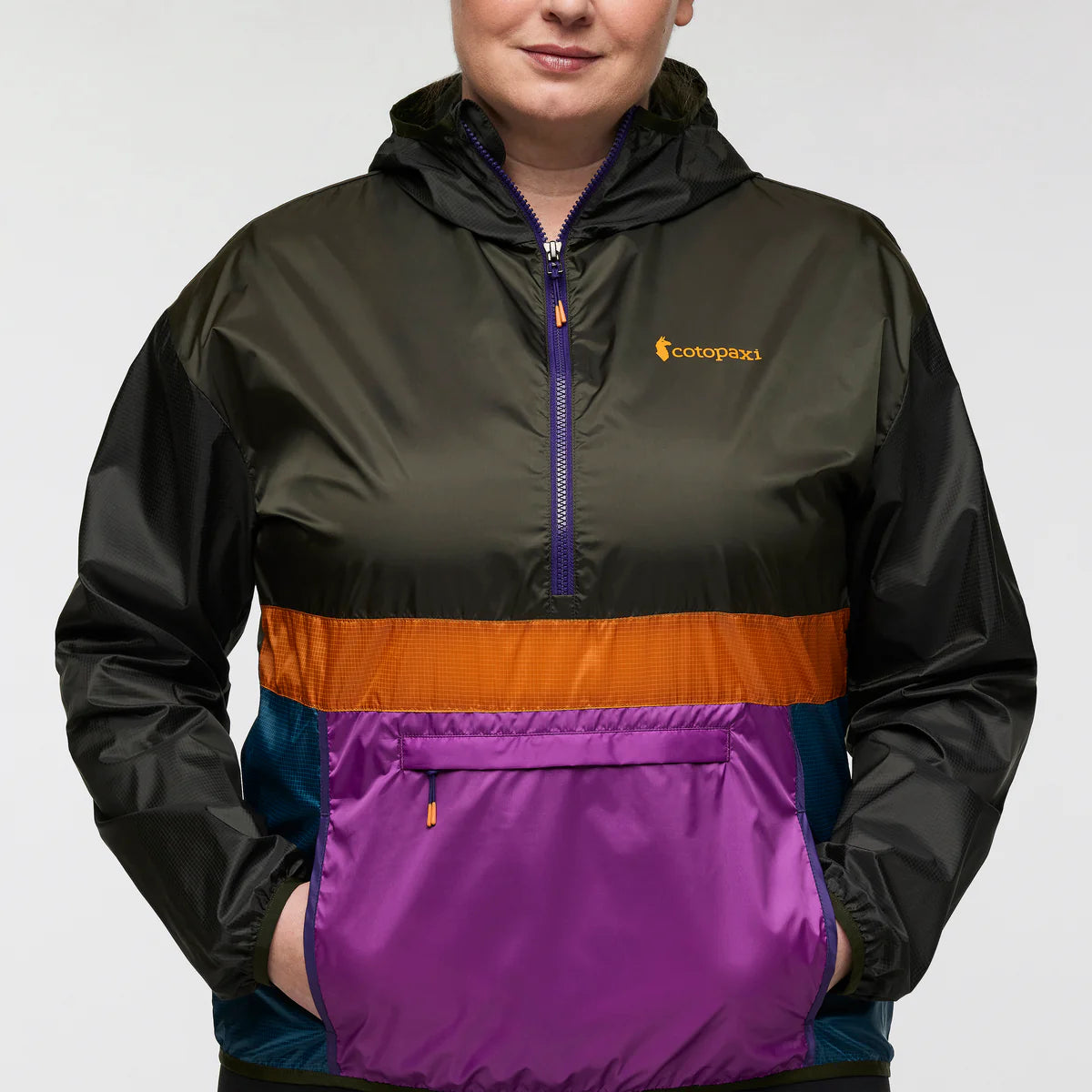 Teca Half-Zip Windbreaker for Women