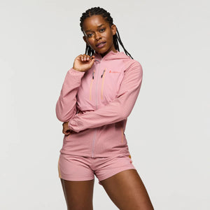Yermo Hooded Jacket for Women - Rose