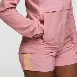 Yermo Hooded Jacket for Women - Rose