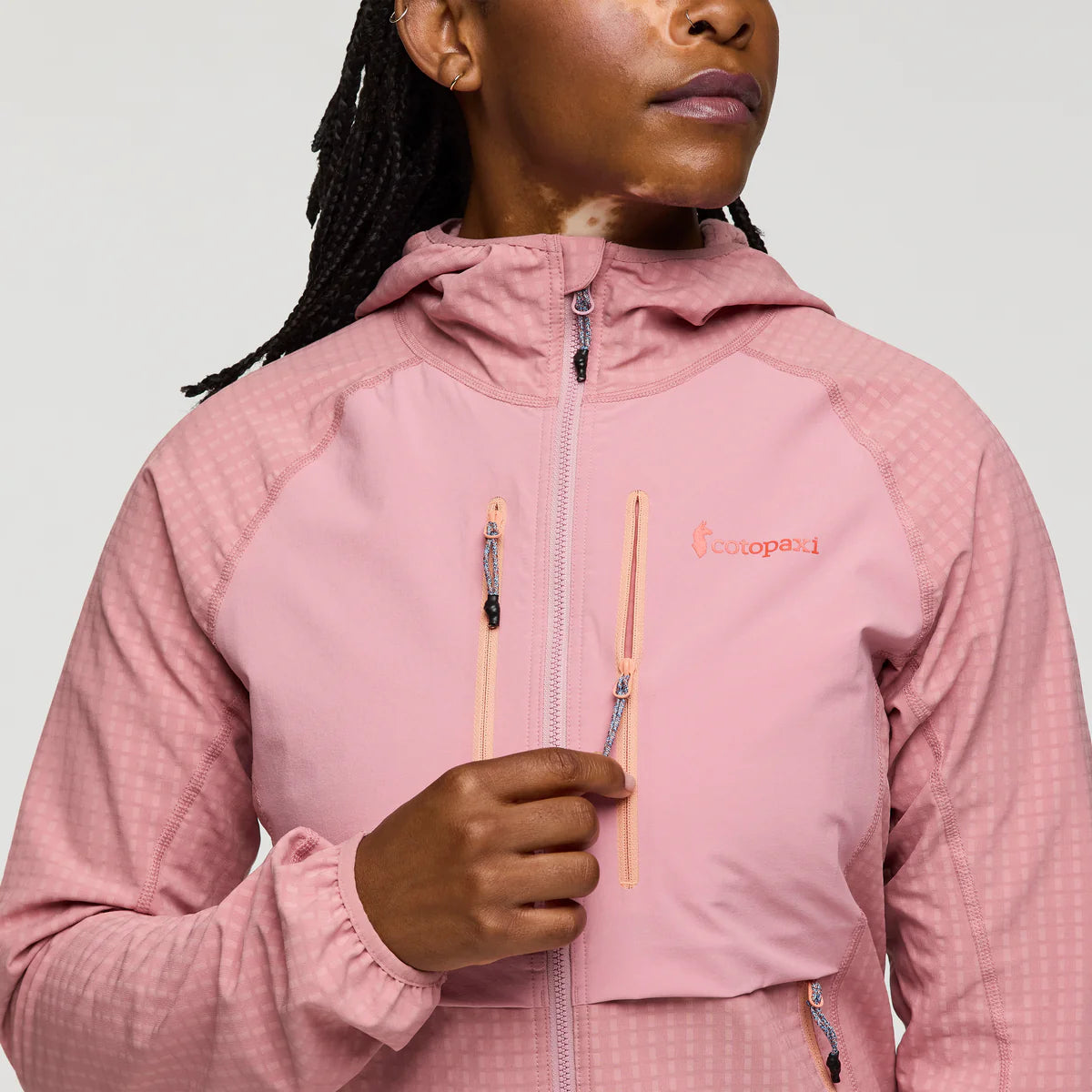 Yermo Hooded Jacket for Women - Rose