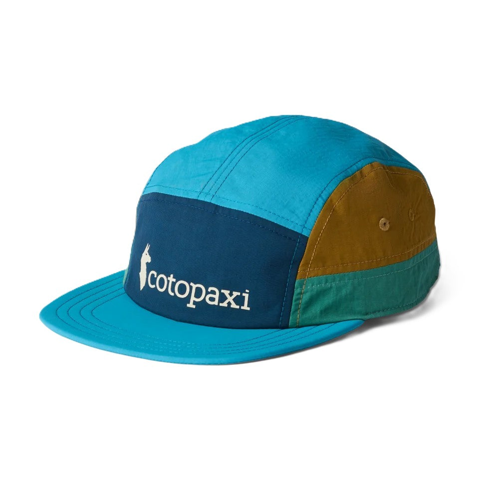 Cotopaxi Tech 5-Panel Hat - Indigo and Oasis