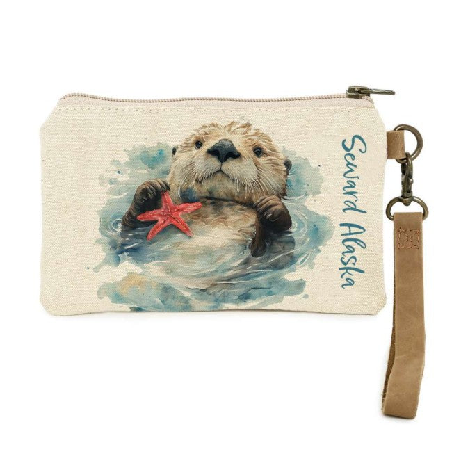 Sea Otter Wristlet