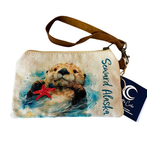 Sea Otter Wristlet