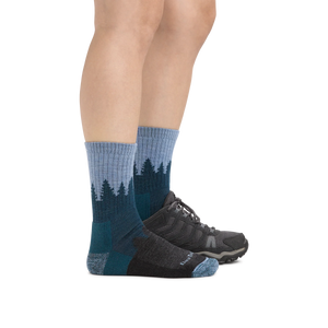 Treeline Micro Crew Midweight Hiking Sock for Women - S24