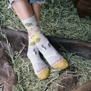 Farmer's Market Crew Lightweight Lifestyle Sock for Women