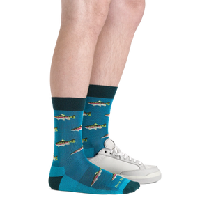 Spey Fly Crew Lightweight Sock for Men