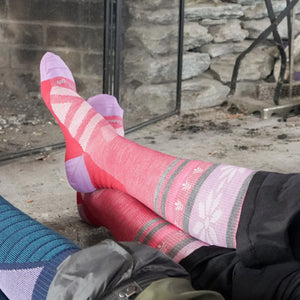 Alpine OTC Lightweight Ski & Snowboard Socks - Womens