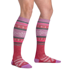 Alpine OTC Lightweight Ski & Snowboard Socks - Womens