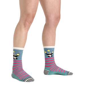 Animal Haus Crew Lightweight Sock for Women - Lagoon