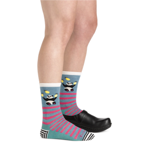 Animal Haus Crew Lightweight Sock for Women - Lagoon