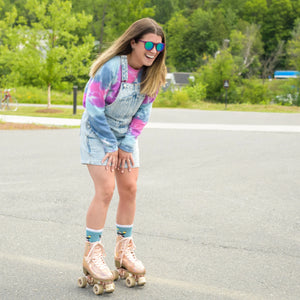 Animal Haus Crew Lightweight Sock for Women - Lagoon