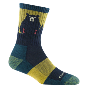 Bear Town Micro Crew Lightweight Hiking Sock for Women