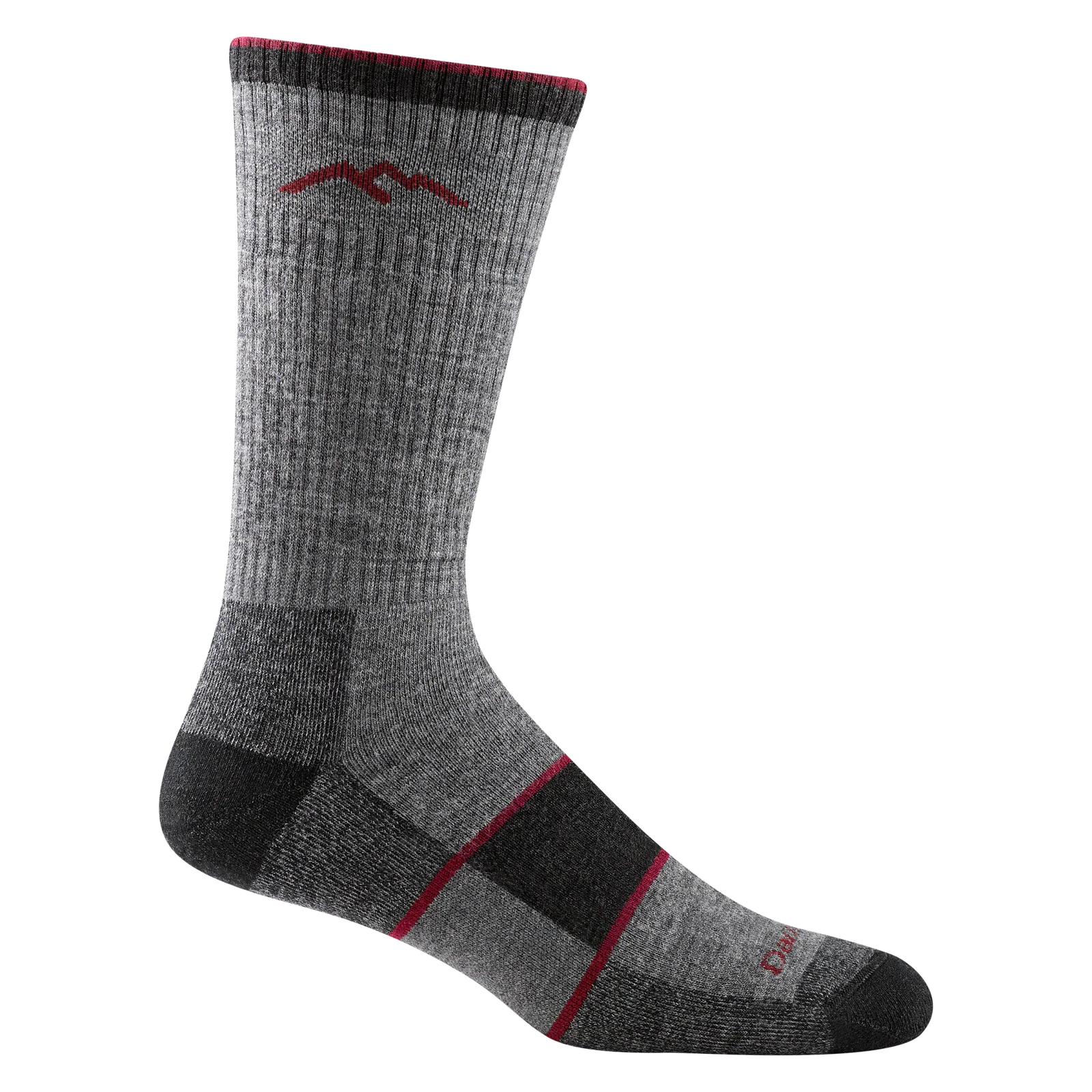 Hiker Boot Full Cushion Midweight Hiking Sock for Men - Charcoal