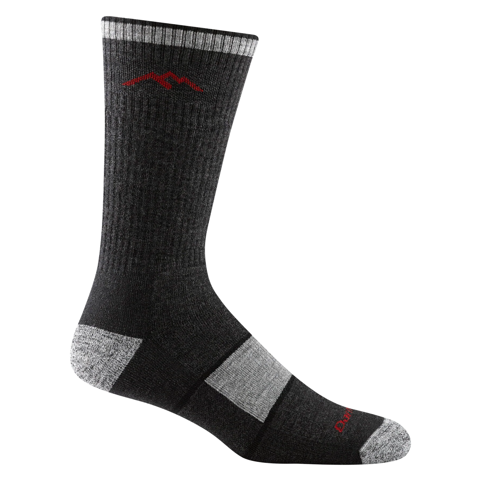Hiker Boot Full Cushion Midweight Hiking Sock for Men - Black