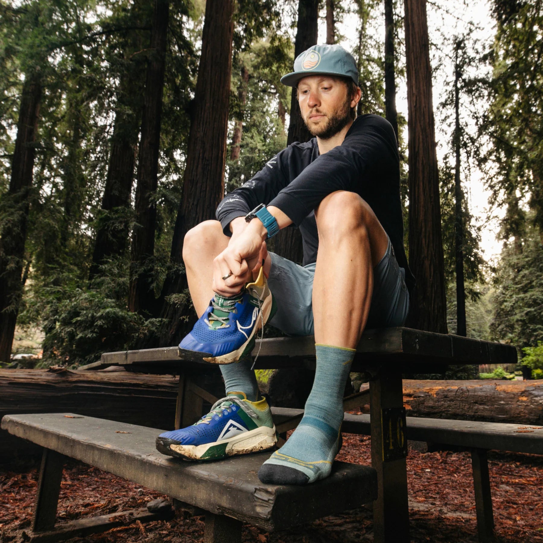 Light Hiker Micro Crew Cushion Sock for Men