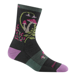 Mellow Mushrooms Micro Crew Lightweight Hiking Socks
