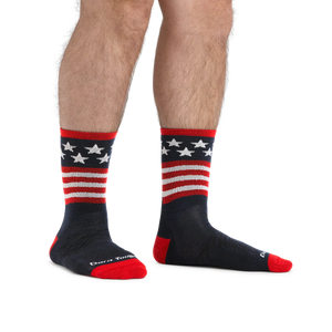 Patriot Micro Crew Ultra-Lightweight Running Socks for Men